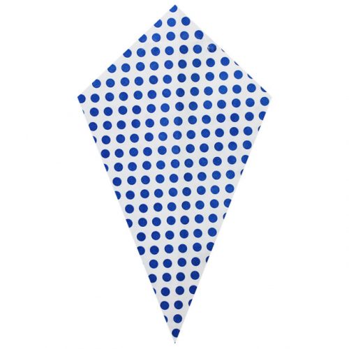 Blue Polka Dots - Paper Cone