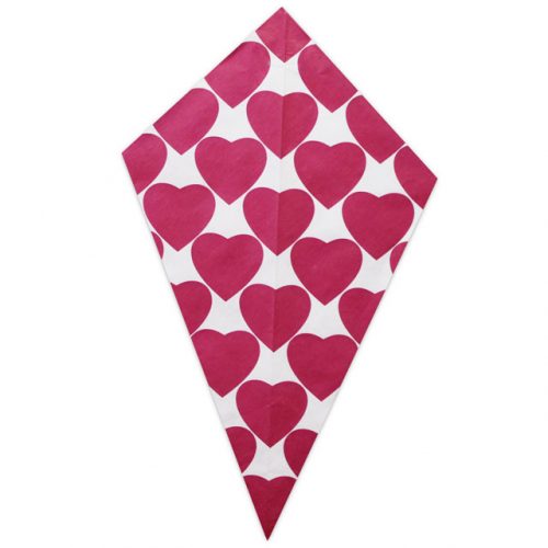 Pink Hearts - Paper Cone