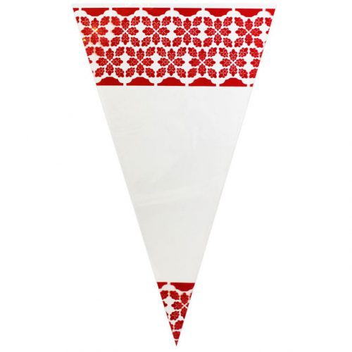 Red Pattern - Plastic Cone