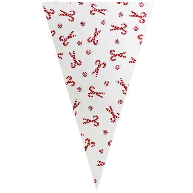 Candy Canes - Plastic Cone