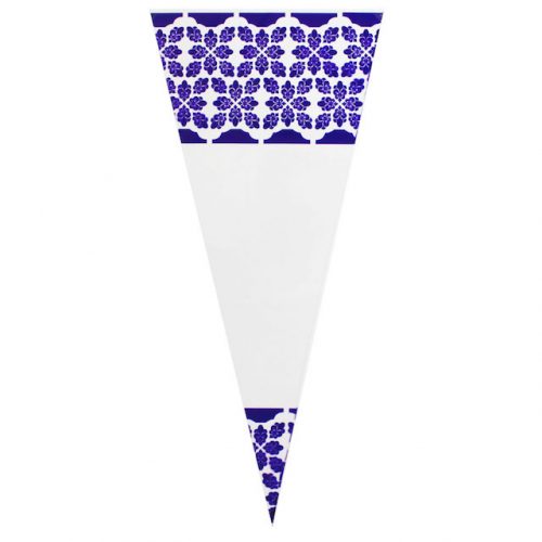 Purple Pattern - Plastic Cone