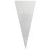 White Pattern - Plastic Cone