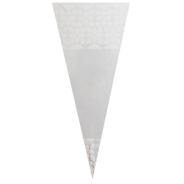 White Pattern - Plastic Cone